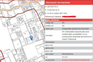 información urbanística